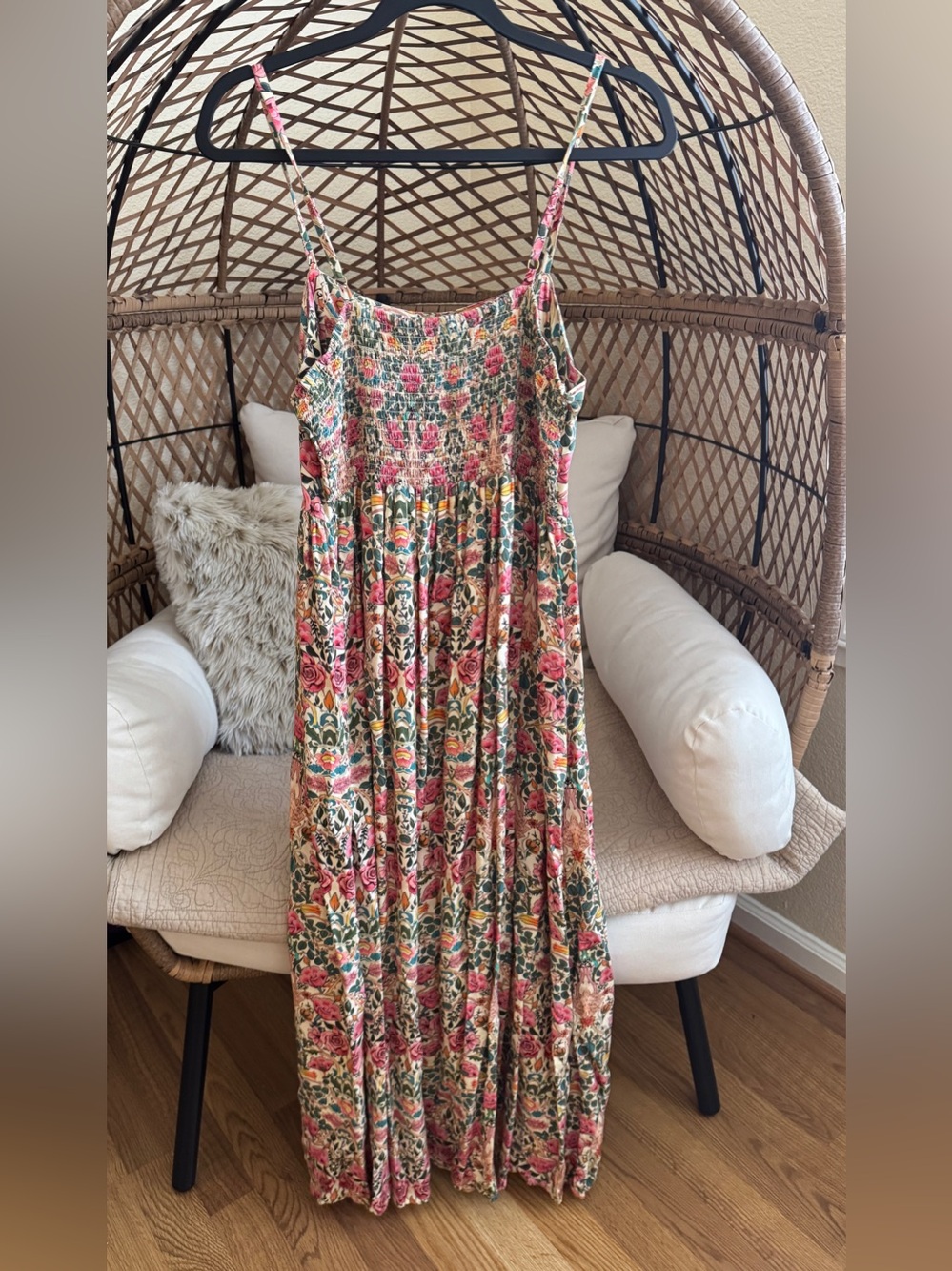 Natural Life Bailey Floral Maxi Dress Large - Picture 4 of 4